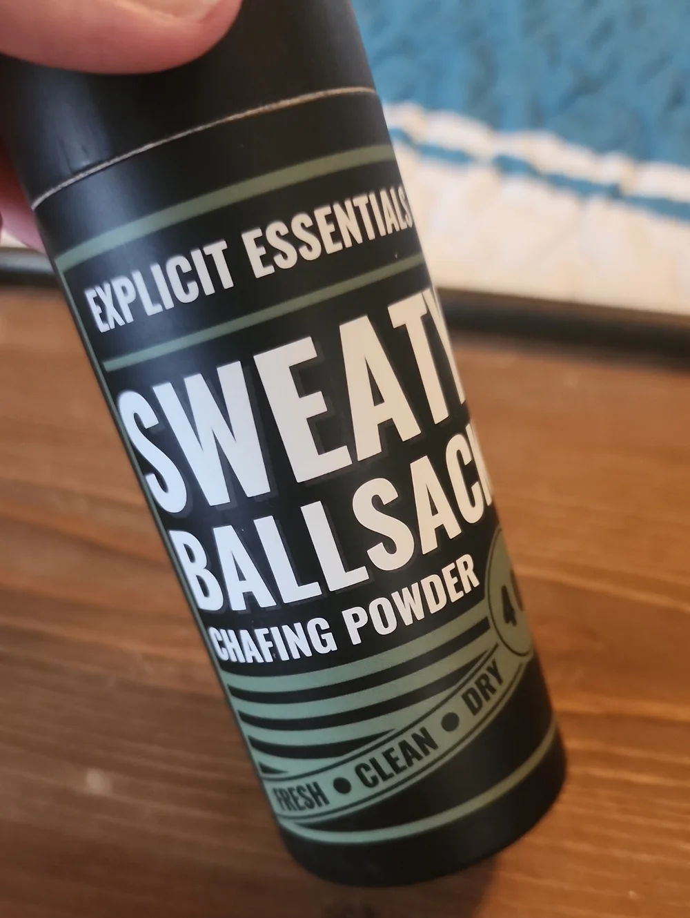 NWT Explicit Essentials Sweaty Ballsack Chafing Powder